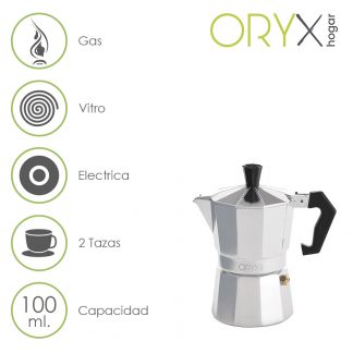 Cafetera aluminio Oryx