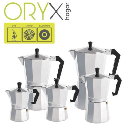 Cafetera aluminio Oryx