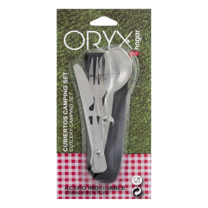 Cubiertos camping Oryx