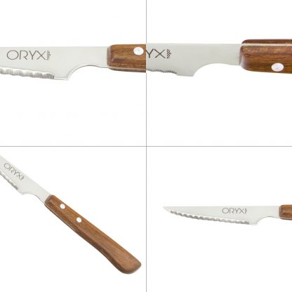 Cuchillo de mesa mango madera