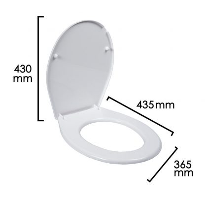 Tapa WC basic blanca